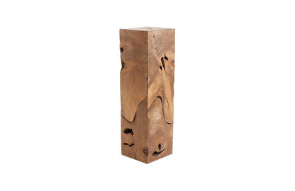Phillips Collection - Teak Slice Pedestal, Square, LG - ID65140 veiw 1