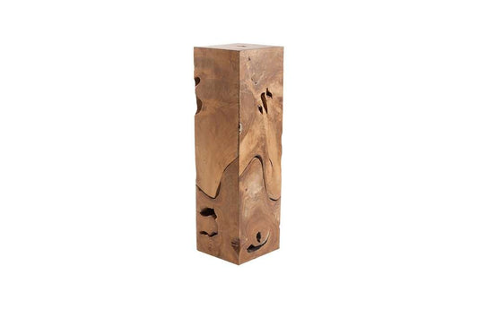 Phillips Collection - Teak Slice Pedestal, Square, LG - ID65140 veiw 1