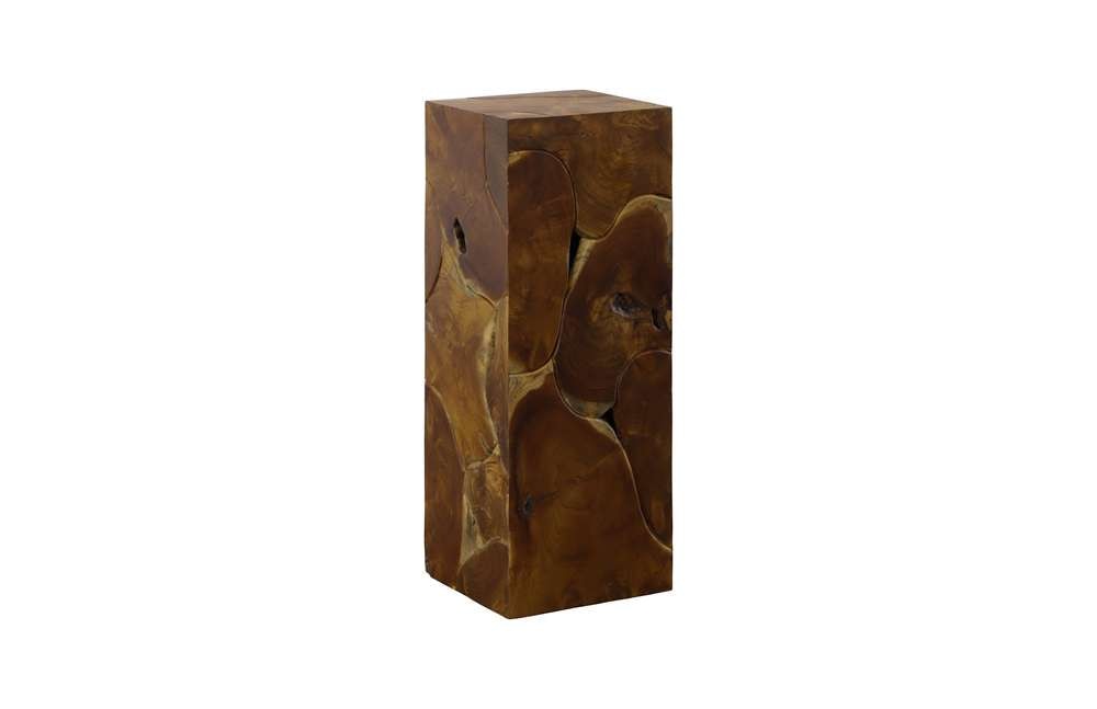 Phillips Collection - Teak Slice Pedestal, Square, MD - ID65139 veiw 1