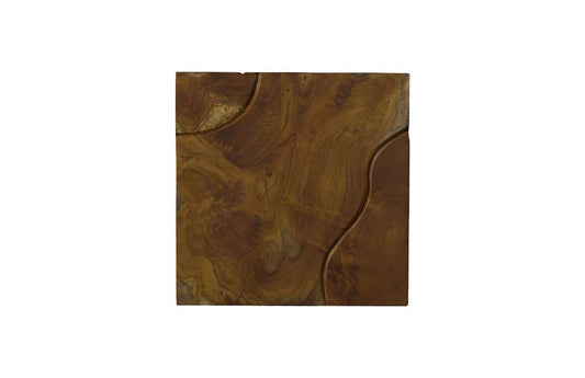 Phillips Collection - Teak Slice Pedestal, Square, MD - ID65139 veiw 2