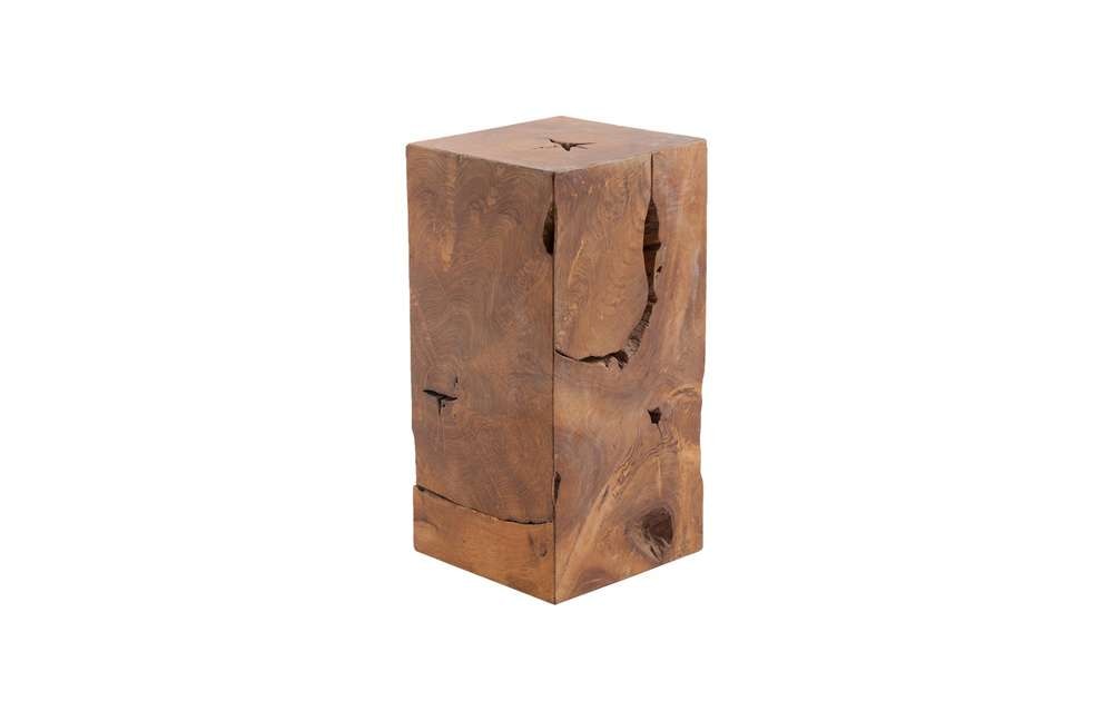 Phillips Collection - Teak Slice Pedestal, Square, SM - ID65138 veiw 1