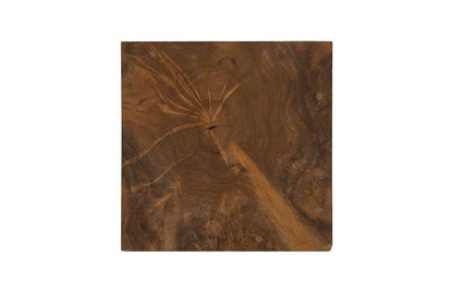 Phillips Collection - Teak Slice Stool, Square - ID65137 veiw 2
