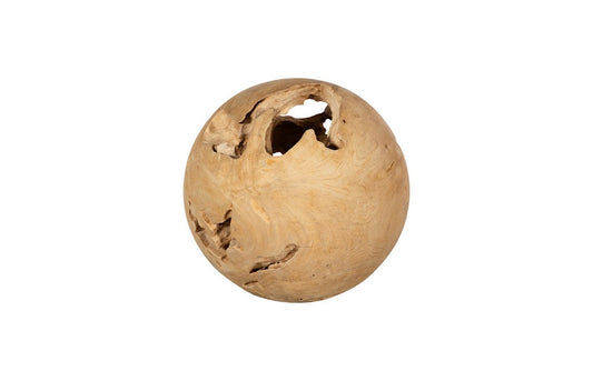 Phillips Collection - Teak Wood Ball, Medium, Bleached - ID115121 veiw 1