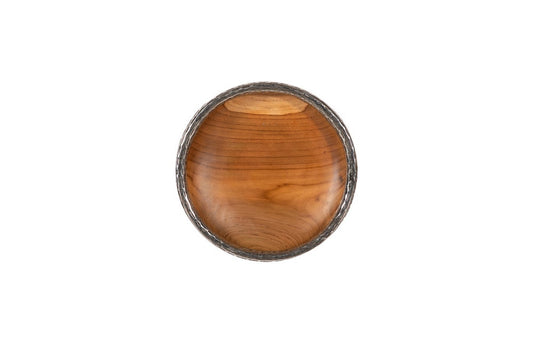 Phillips Collection - Teak Wood Bowl Wall Art, Metallurgy Edge, SM - ID115647 veiw 1