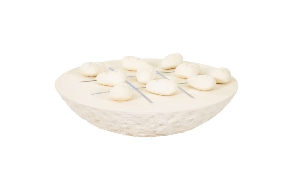 Phillips Collection - Tic-Tac-Toe Stone, Large, Off-White - PH54727 veiw 2