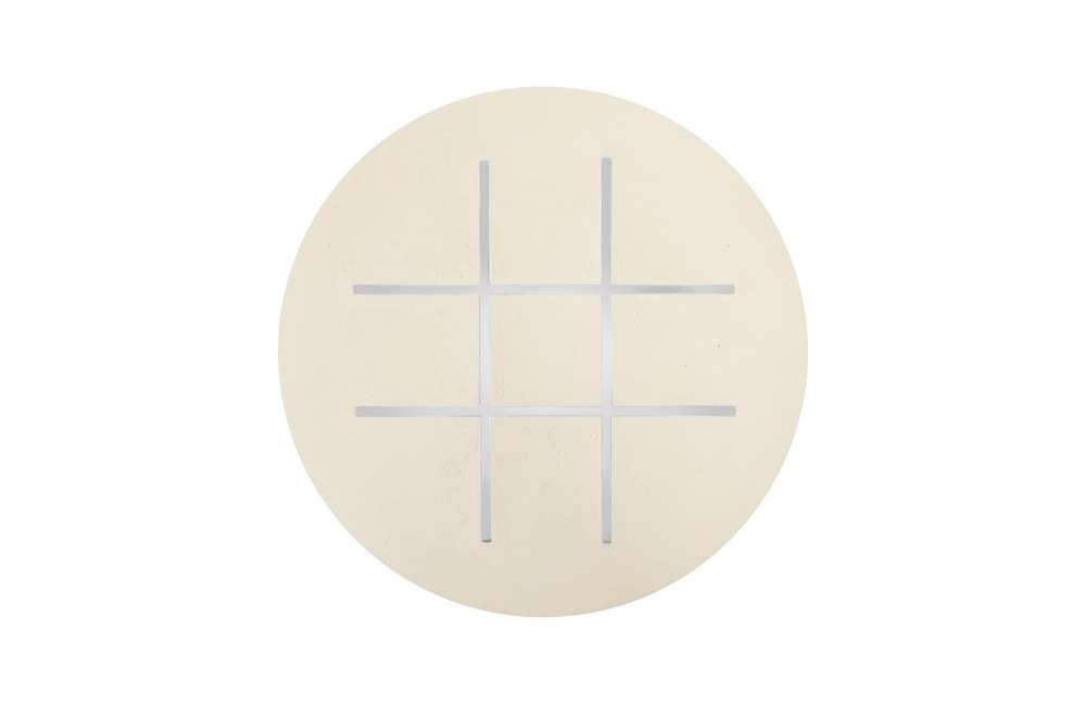 Phillips Collection - Tic-Tac-Toe Stone, Large, Off-White - PH54727 veiw 3