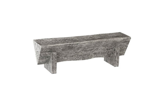 Phillips Collection - Triangle Bench, Gray Stone - TH94570 view 1