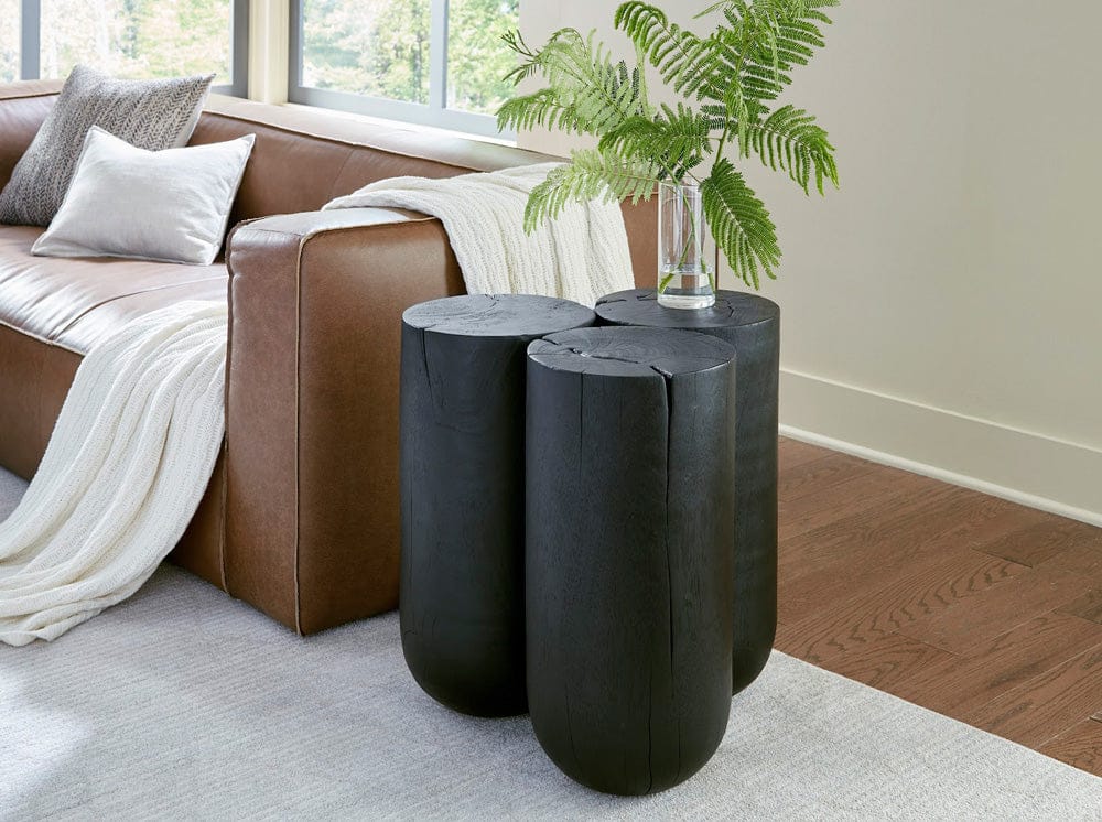 Phillips Collection - Triflora Side Table, Black, Large - TH119028 view 4