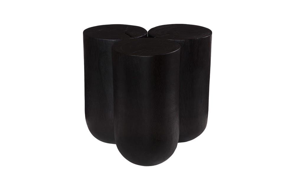 Phillips Collection - Triflora Side Table, Black, Small - TH119025 view 1