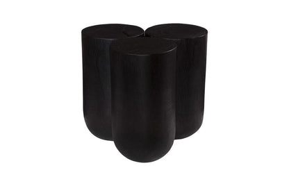 Phillips Collection - Triflora Side Table, Black, Small - TH119025 view 1