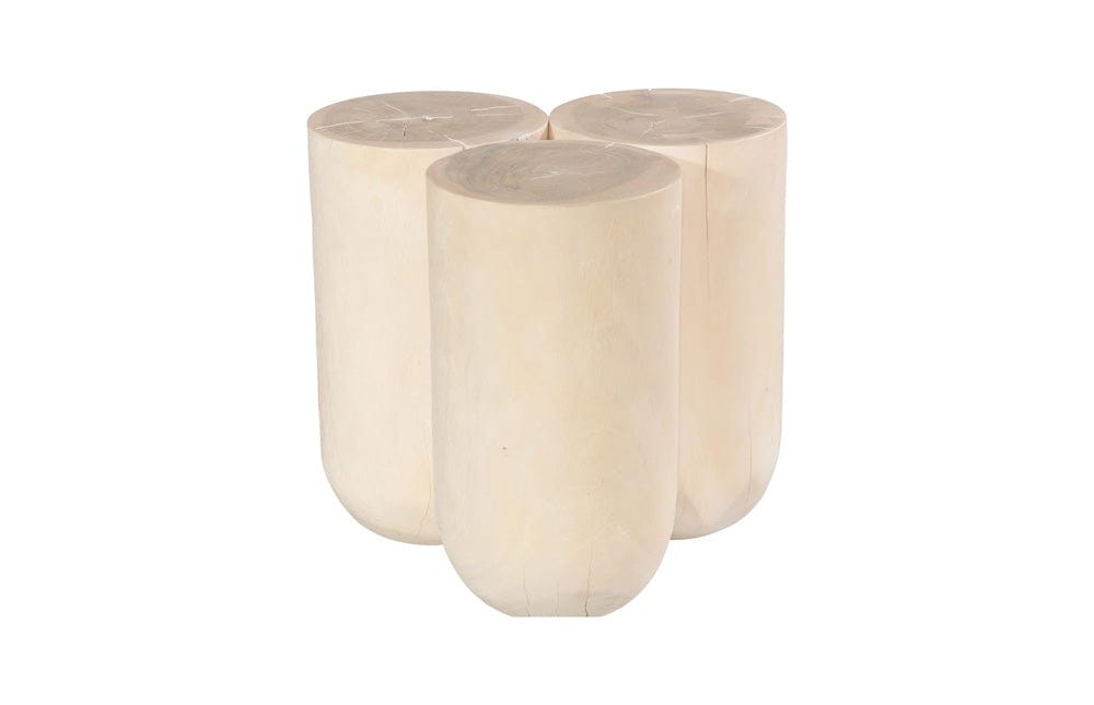 Phillips Collection - Triflora Side Table, Bleached, Small - TH119026 view 1