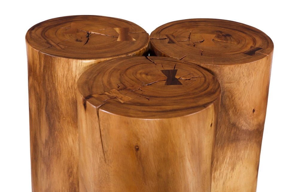 Phillips Collection - Triflora Side Table, Natural, Large - TH119027 view 3