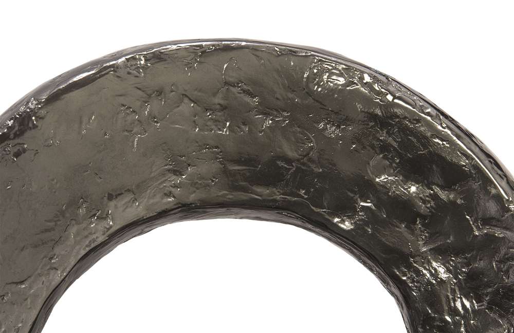 Phillips Collection - Trifoil Coffee Table, Liquid Silver w/Glass - PH80677 veiw 3