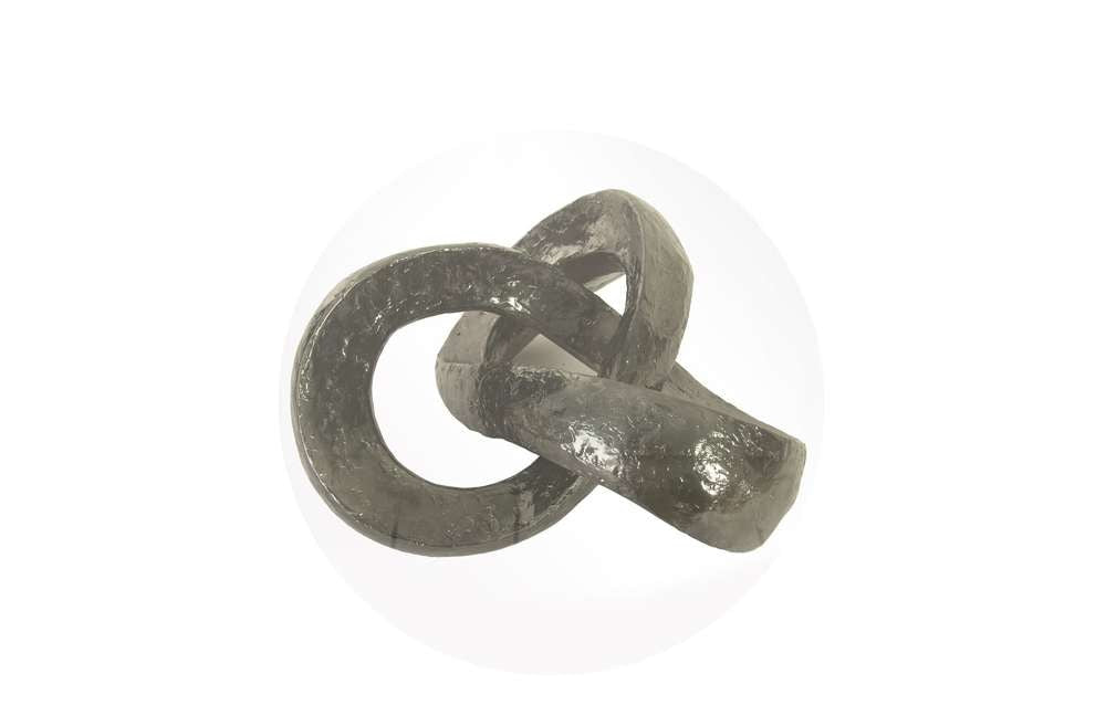 Phillips Collection - Trifoil Coffee Table, Liquid Silver w/Glass - PH80677 veiw 5