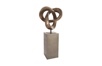 Phillips Collection - Trifoil Sculpture, Bronze - PH80672 veiw 2