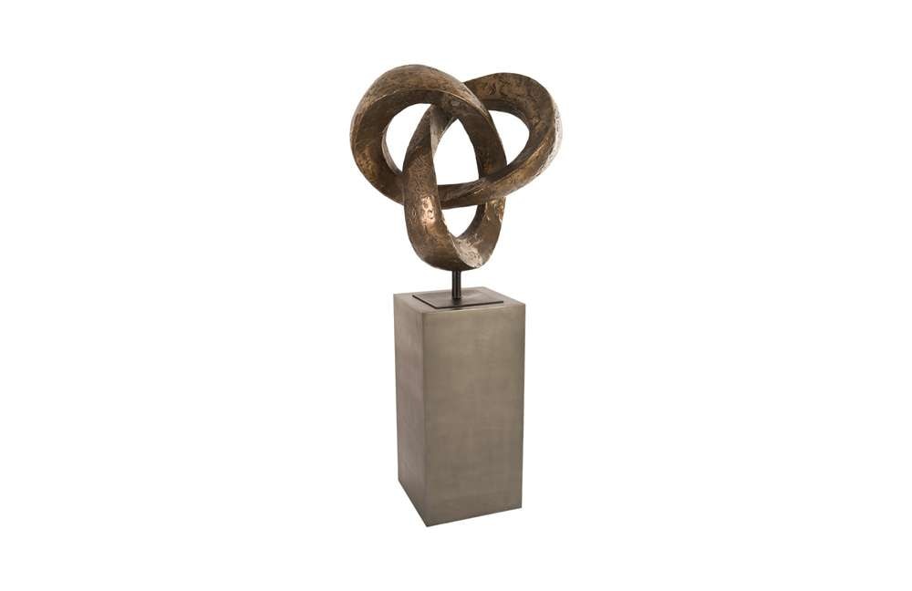 Phillips Collection - Trifoil Sculpture, Bronze - PH80672 veiw 3