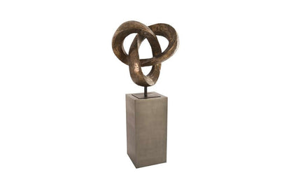 Phillips Collection - Trifoil Sculpture, Bronze - PH80672 veiw 3