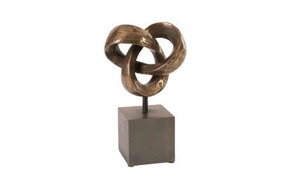 Phillips Collection - Trifoil Table Sculpture, Bronze - PH80670 veiw 1