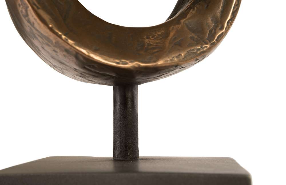Phillips Collection - Trifoil Table Sculpture, Bronze - PH80670 veiw 2