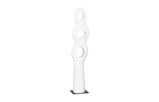 Phillips Collection - Triple Circle Sculpture, Gel Coat White - PH118781 view 1