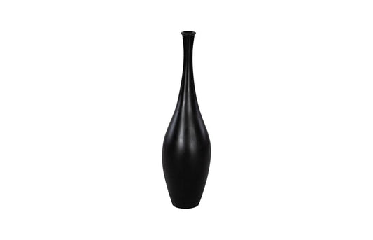 Phillips Collection - Trumpet Vase, Medium, Matte Black - PH117204 view 1