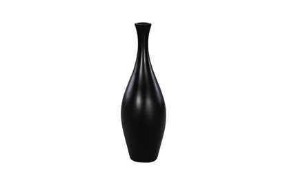 Phillips Collection - Trumpet Vase, Small, Matte Black - PH117191 view 1