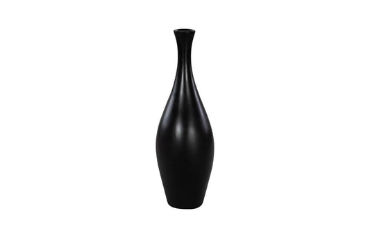 Phillips Collection - Trumpet Vase, Small, Matte Black - PH117191 view 1