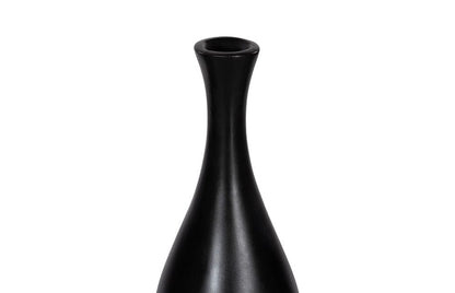 Phillips Collection - Trumpet Vase, Small, Matte Black - PH117191 view 2