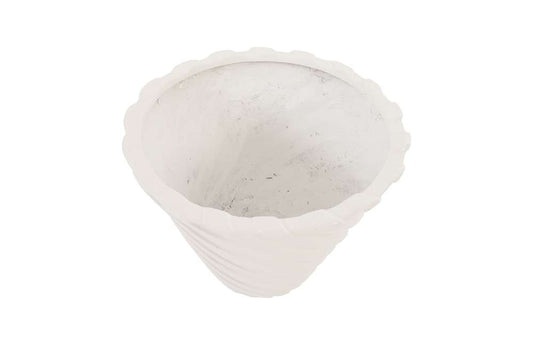 Phillips Collection - Turbo Planter, Gel Coat White - PH67841 veiw 2