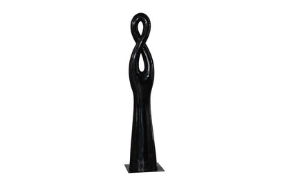 Phillips Collection - Twisted Sculpture, Gel Coat Black - PH118780 view 1