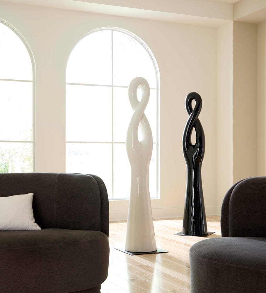 Phillips Collection - Twisted Sculpture, Gel Coat Black - PH118780 view 4