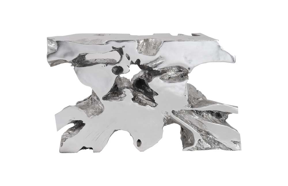 Phillips Collection - Venice Freeform Console, Silver Leaf - PH79110 veiw 3