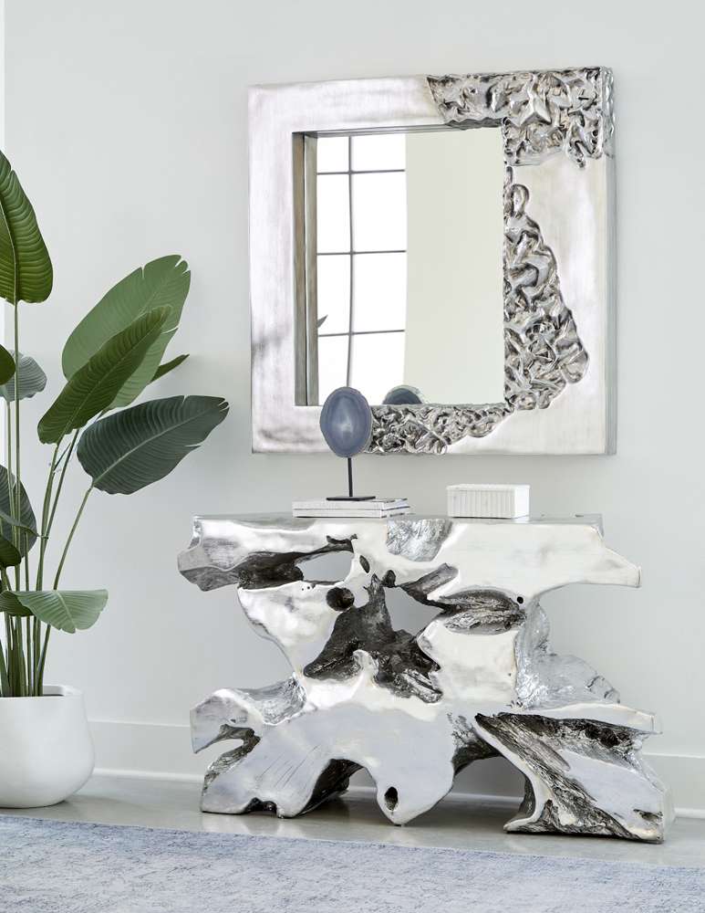 Phillips Collection - Venice Freeform Console, Silver Leaf - PH79110 veiw 5