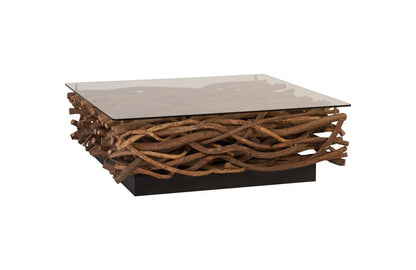 Phillips Collection - Vine Coffee Table, with Glass - TH66102 view 1
