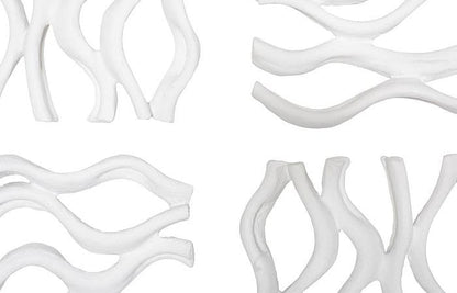 Phillips Collection - Vine Wall Tile, Matte White, Set of 4 - PH111552 view 3