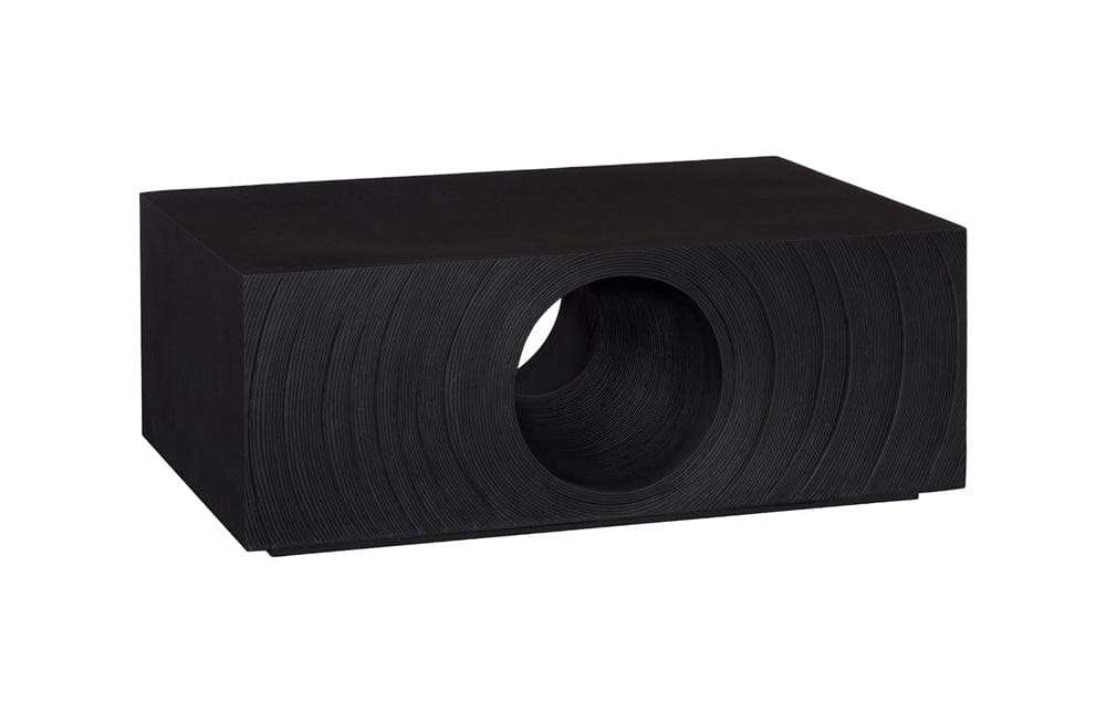 Phillips Collection - Void Coffee Table, Black Stone - PH119469 view 1