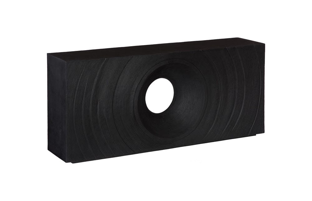 Phillips Collection - Void Console Table, Black Stone - PH119468 view 1