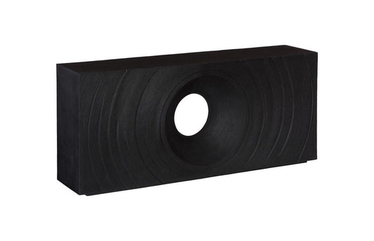 Phillips Collection - Void Console Table, Black Stone - PH119468 view 1