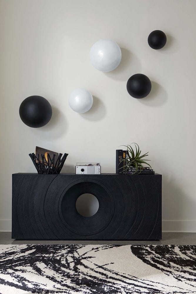 Phillips Collection - Void Console Table, Black Stone - PH119468 view 4