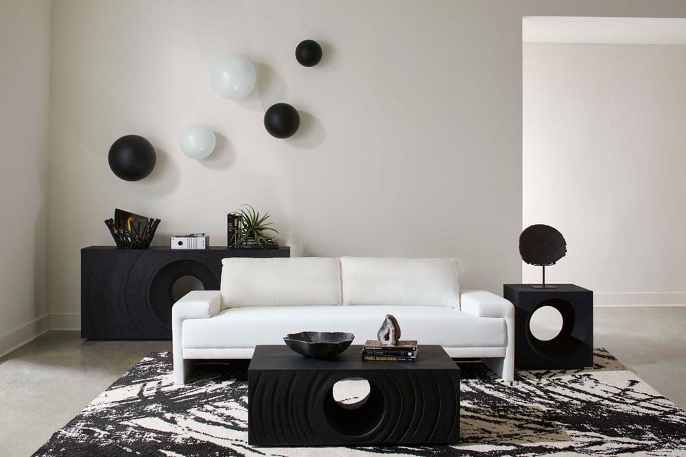 Phillips Collection - Void Console Table, Black Stone - PH119468 view 7