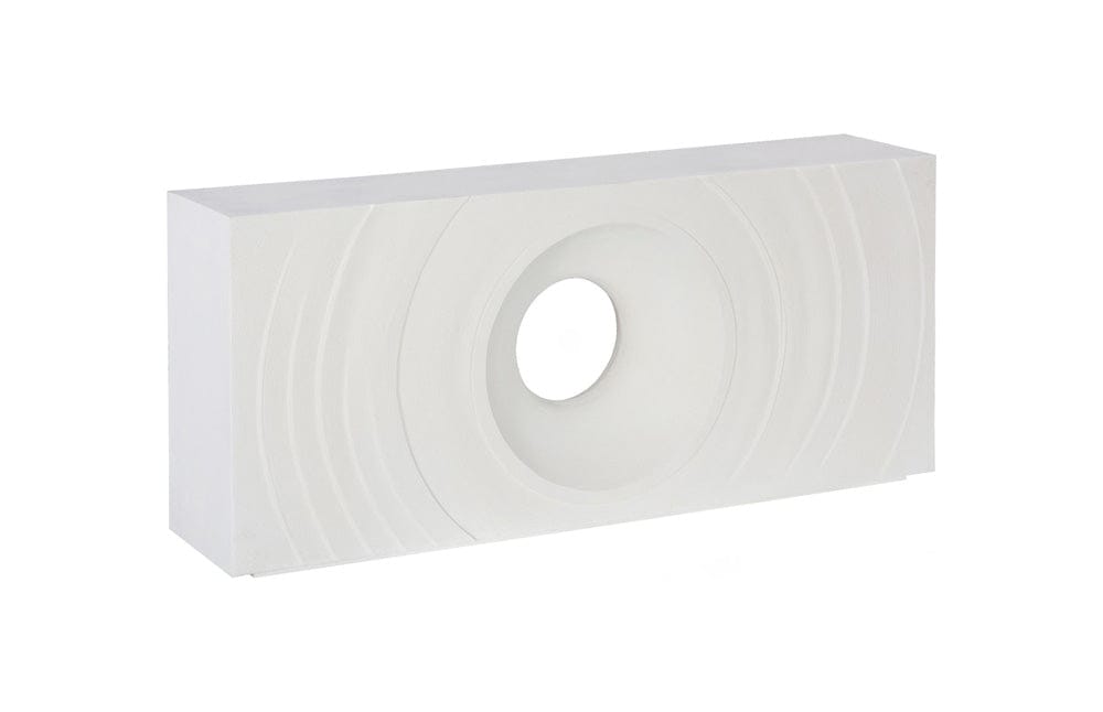 Phillips Collection - Void Console Table, White Stone - PH119670 view 1