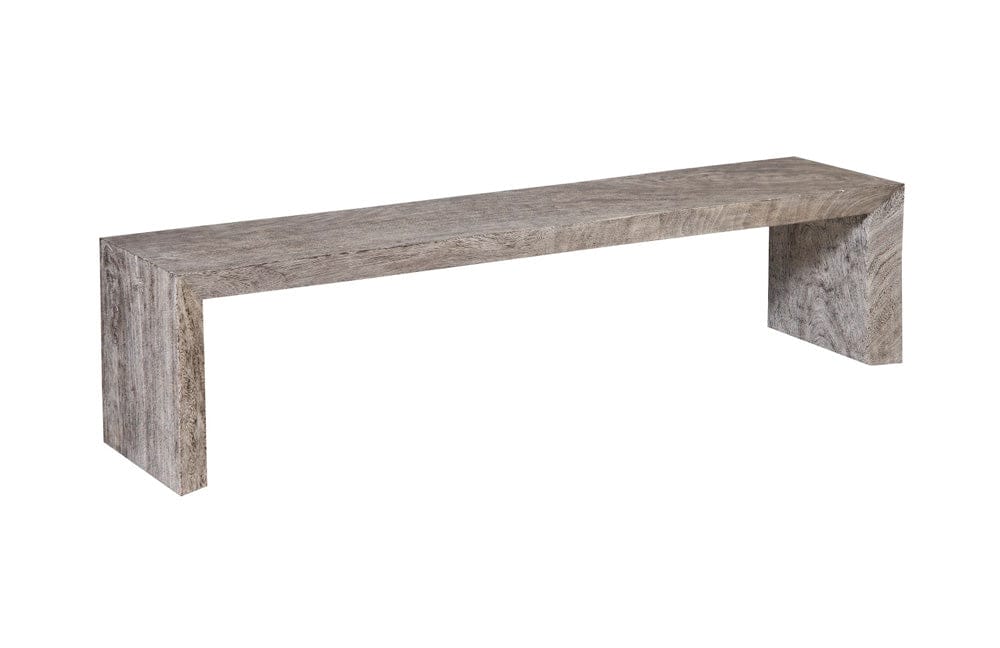Phillips Collection - Waterfall Bench, Gray Stone - TH101895 view 1