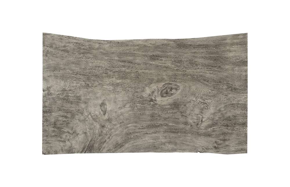 Phillips Collection - Waterfall Desk, Gray Stone, Acrylic Leg - TH105206 veiw 2