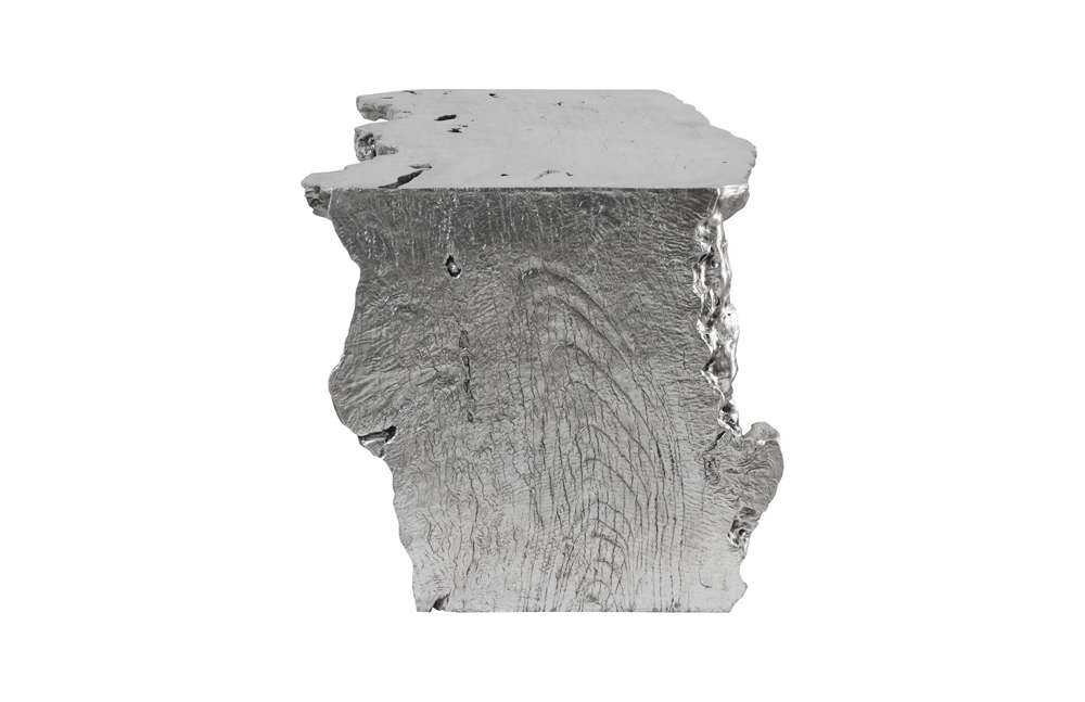 Phillips Collection - Waterfall Desk, Silver Leaf - PH104338 veiw 3