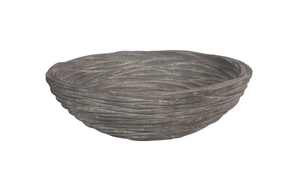 Phillips Collection - Waves Bowl, Large, Gray - PH115254 veiw 1