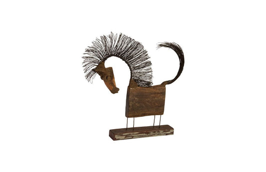 Phillips Collection - Wire Horse Sculpture, Long Body - TH87873 view 1
