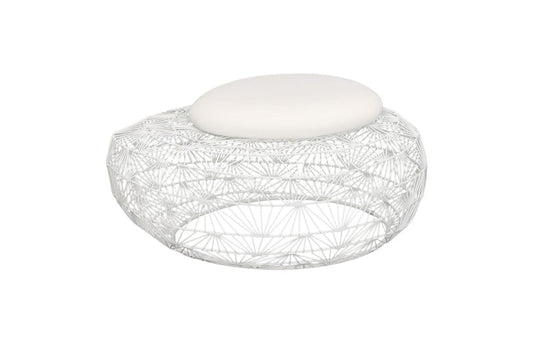 Phillips Collection - Wire Mesh Stone Stool with Cushion, SM - TH110596 view 1