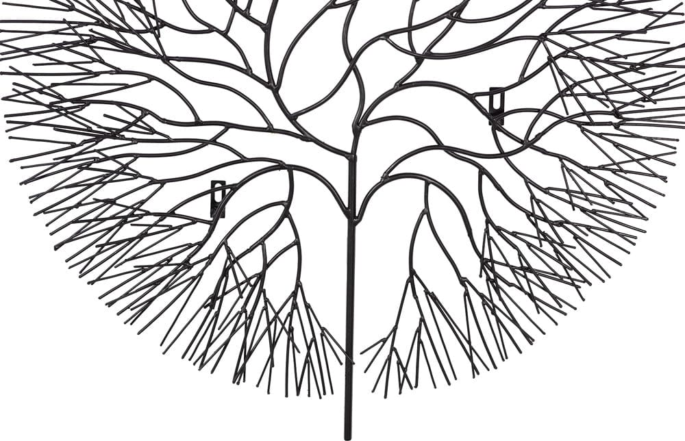 Phillips Collection - Wire Tree Wall Art, Large, Circle, Metal, Black - TH100394 view 3