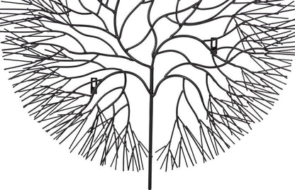 Phillips Collection - Wire Tree Wall Art, Large, Circle, Metal, Black - TH100394 view 3