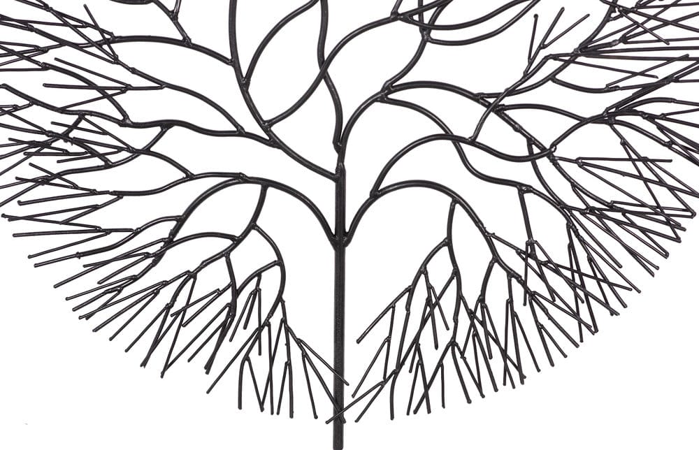 Phillips Collection - Wire Tree Wall Art, Medium, Circle, Metal, Black - TH100393 view 3
